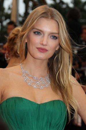 lily donaldson sparkles in chopard at the 65th cannes film festival